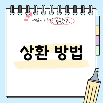 상환 방법