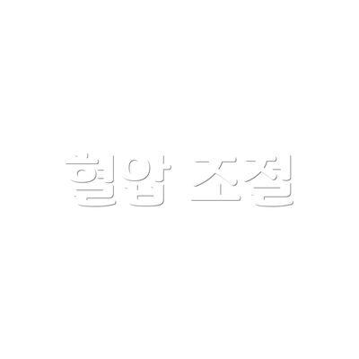 혈압 조절